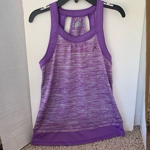 Head purple  work out tank top